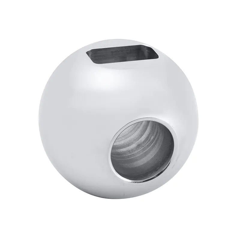 Sfera con valvola a sfera fissa con scanalatura quadrata