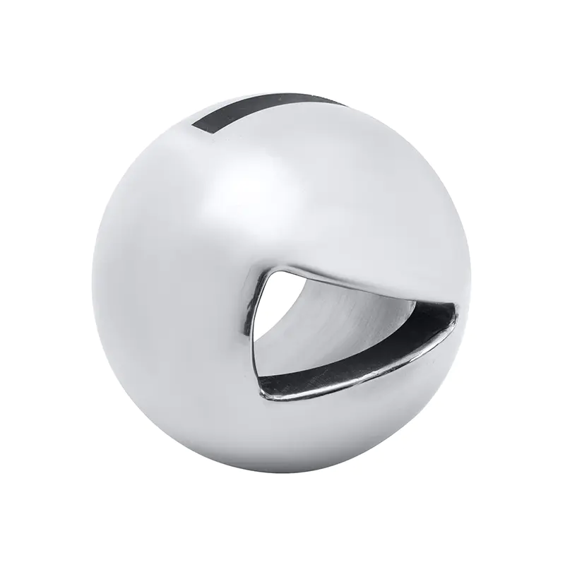 Sfera con valvola a sfera di tipo V passante galleggiante